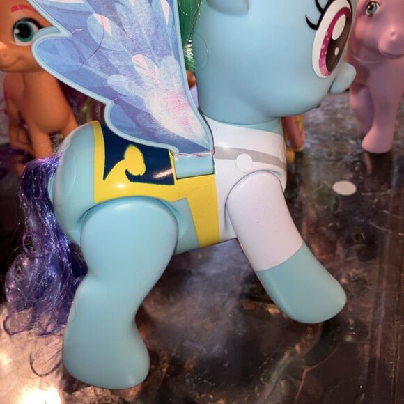 My Little Pony Rainbow Dash‎ Toy, Flip and Whirl MLP Pet with Sound, 2013 Tested - Picture 4 of 8